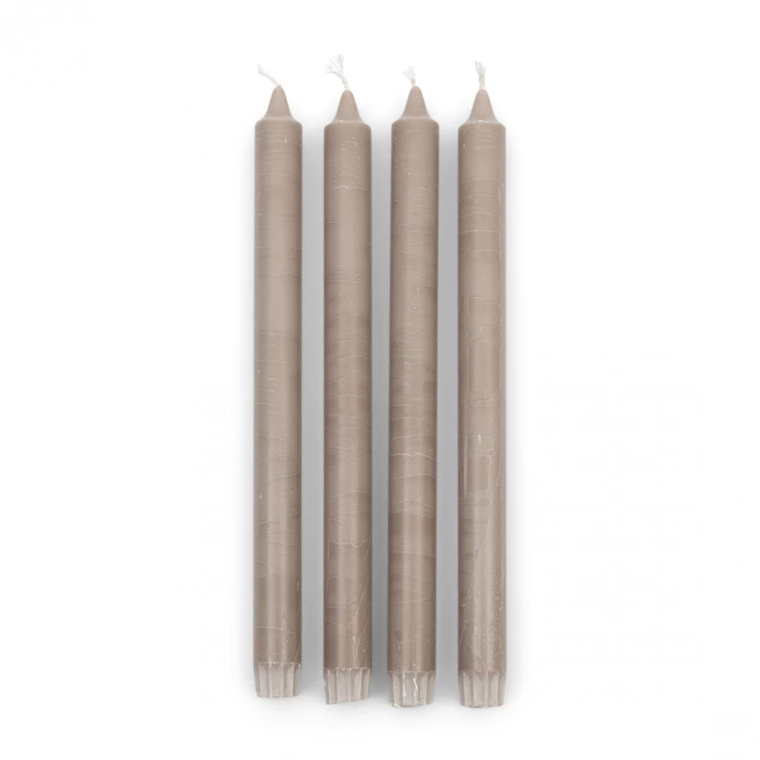 riviera maison Dinerkaars ECO Naturel Set van 4