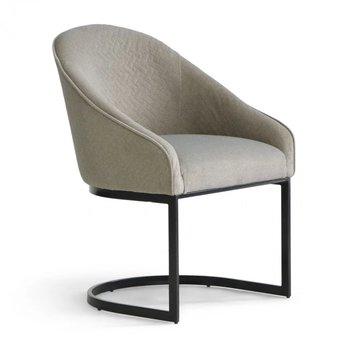 Riviera Maison Eetkamerstoel Lincoln Grijs