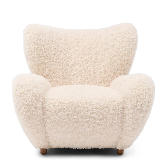 riviera maison Fauteuil Courchevel Wit