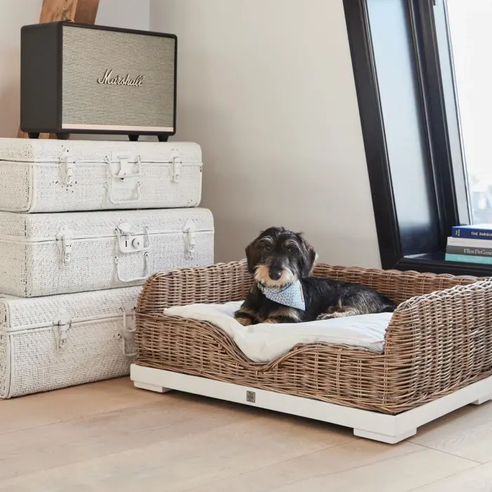 Riviera Maison Hondenmand Rustic Rattan Classic L