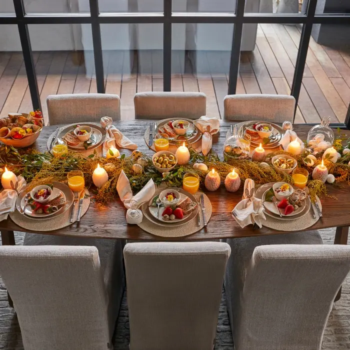 Riviera Maison Kaars Flowers Naturel