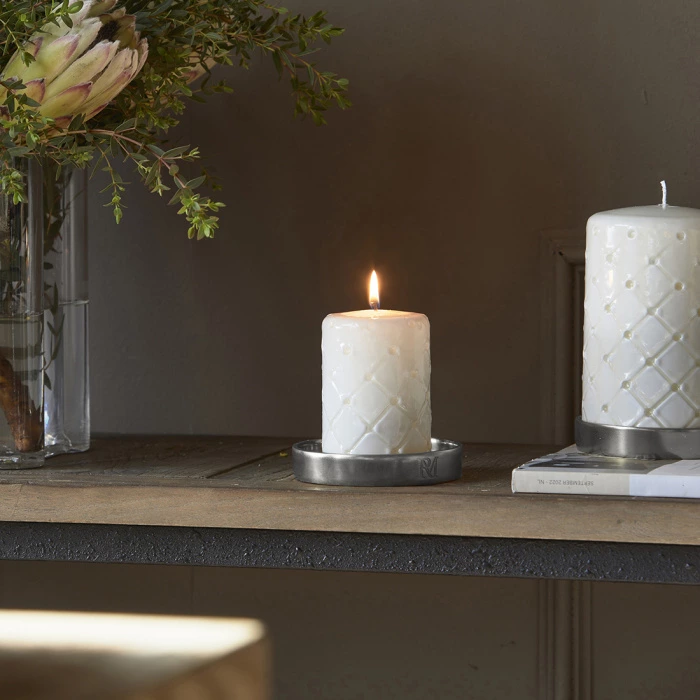 Riviera Maison Kaarsenplateau RM Candle Zilver