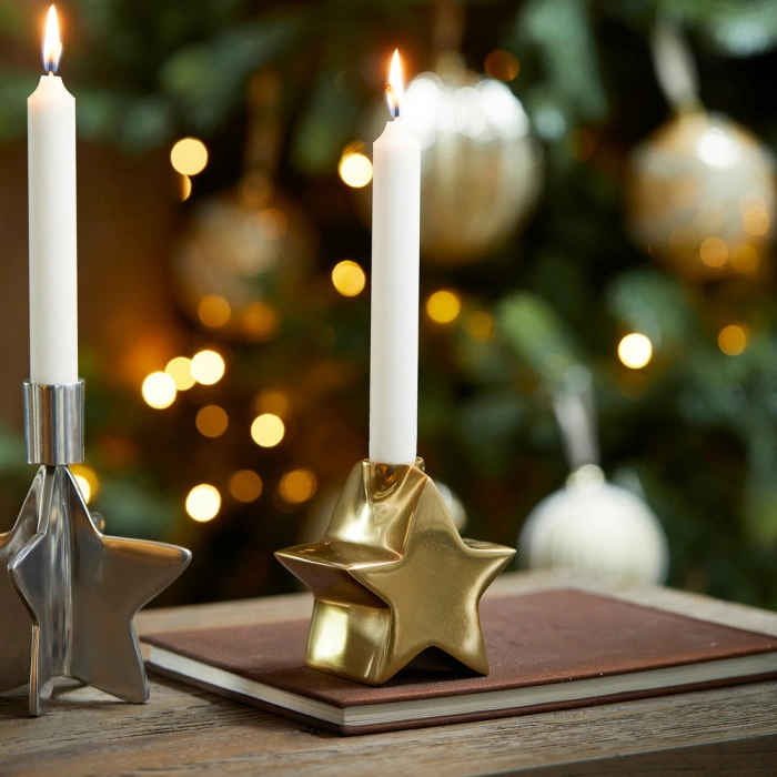 Riviera Maison Kandelaar Brightest Star Zilver