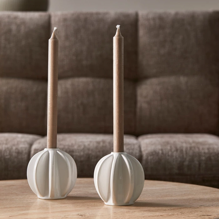 Riviera Maison Kandelaar Siena Wit