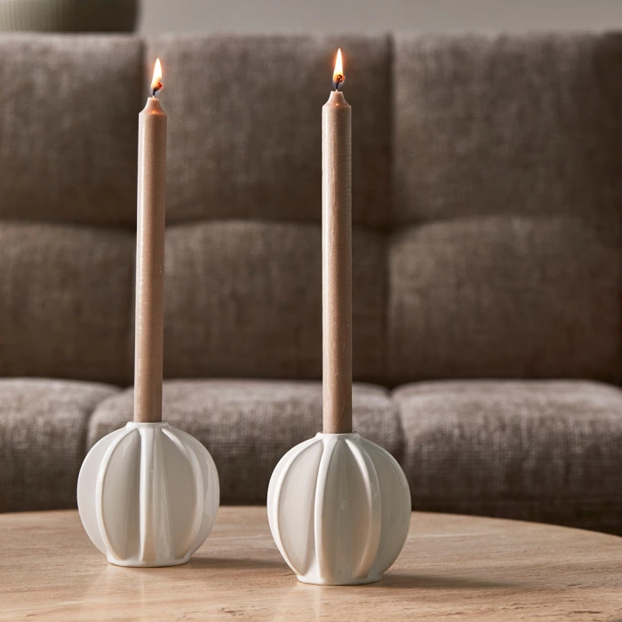 Riviera Maison Kandelaar Siena Wit