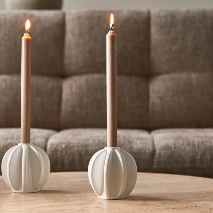 Riviera Maison Kandelaar Siena Wit