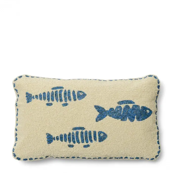 riviera maison Kussenhoes Fish Beads