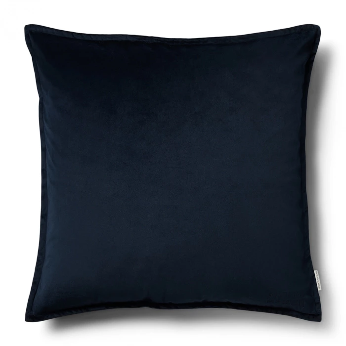 riviera maison Kussenhoes RM Velvet Blauw 60x60 cm