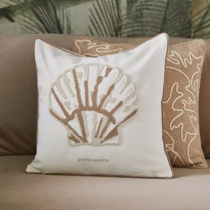 Riviera Maison Kussenhoes Shell