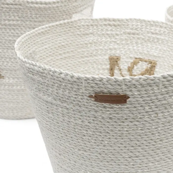 Riviera Maison Mandenset Van 4 Stuks - RM Monogram