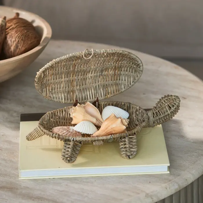 Riviera Maison Mandje Turtle Rustic Rattan