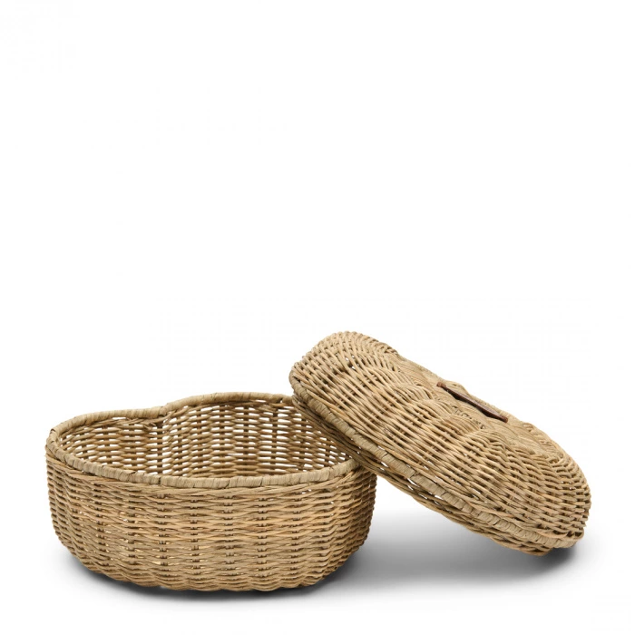 Riviera Maison Opbergmand Rustic Rattan Heart