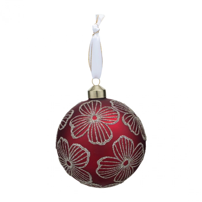 riviera maison Ornament Glamorous Floral Rood