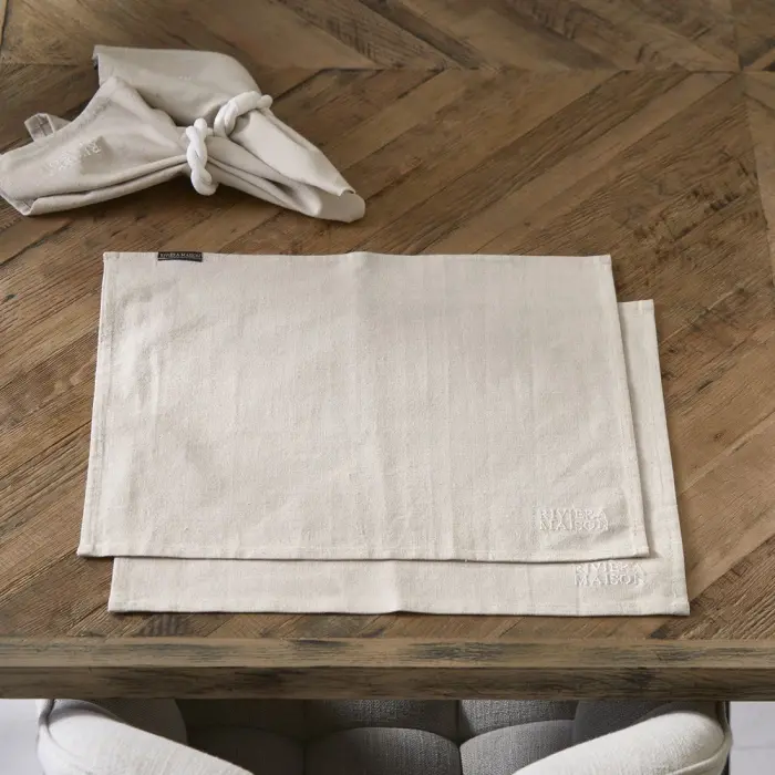 Riviera Maison Placemat RM Classic Naturel 2 Stuks