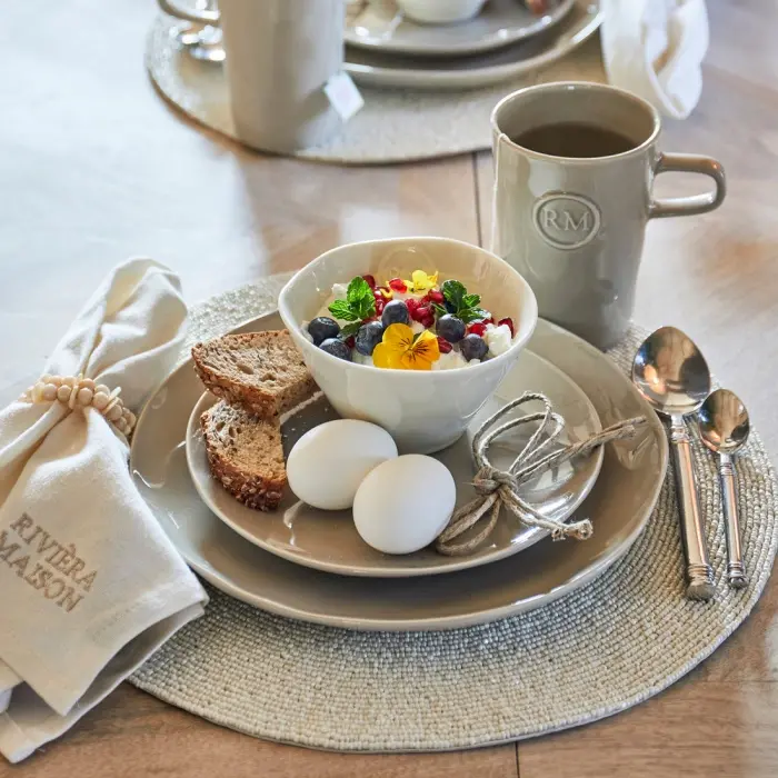 Riviera Maison Placemat RM Monogram Beaded