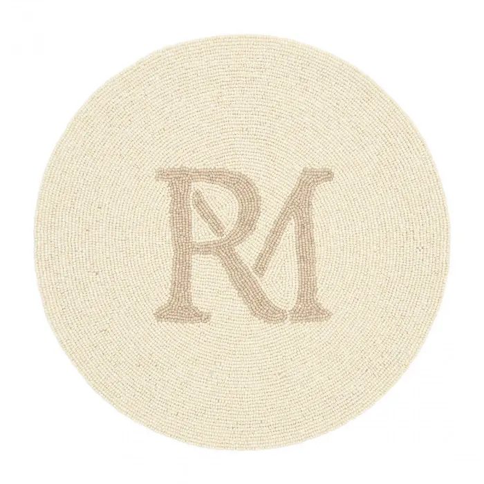 riviera maison Placemat RM Monogram Beaded
