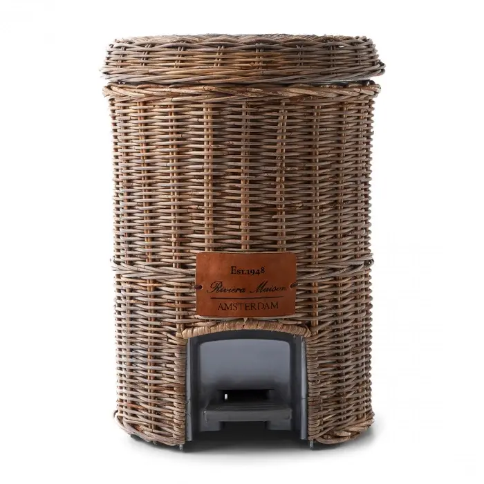 riviera maison Prullenbak Rustic Rattan Classic