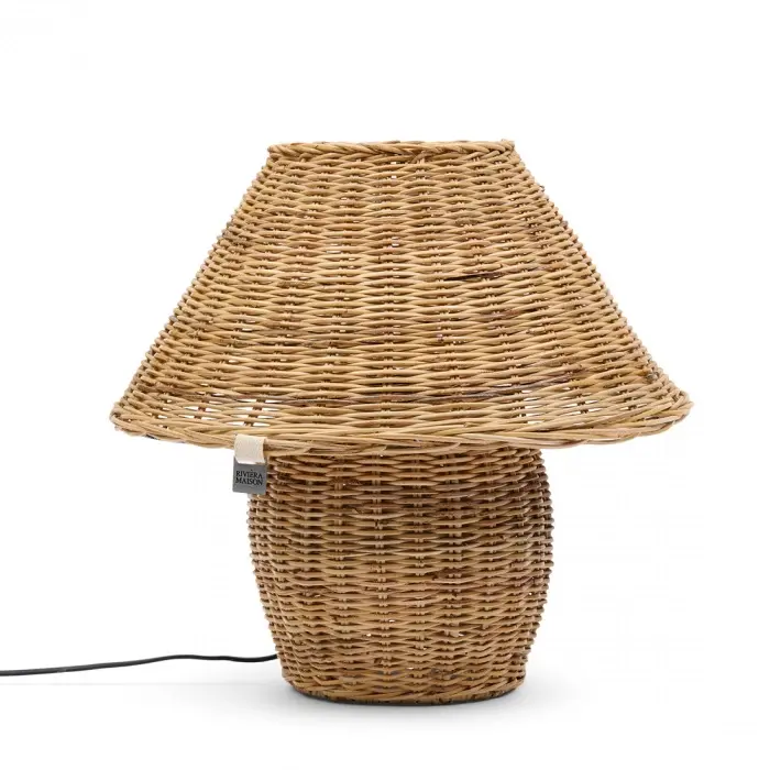 riviera maison Rustic Rattan Tafellamp