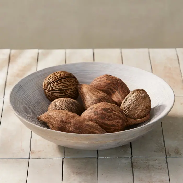 Riviera Maison Schaal Bangli Light Wood M