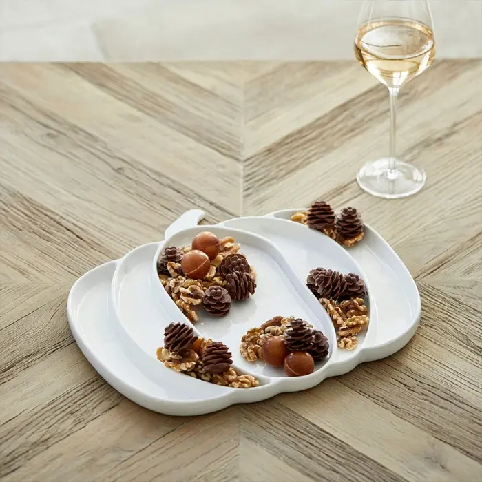 Riviera Maison Serveerbord Pumpkin Wit