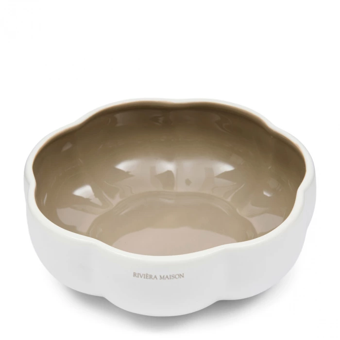 riviera maison Serveerschaal Pumpkin Wit
