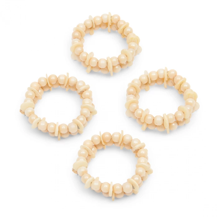 riviera maison Servetringen Pearl Muse 4 stuks