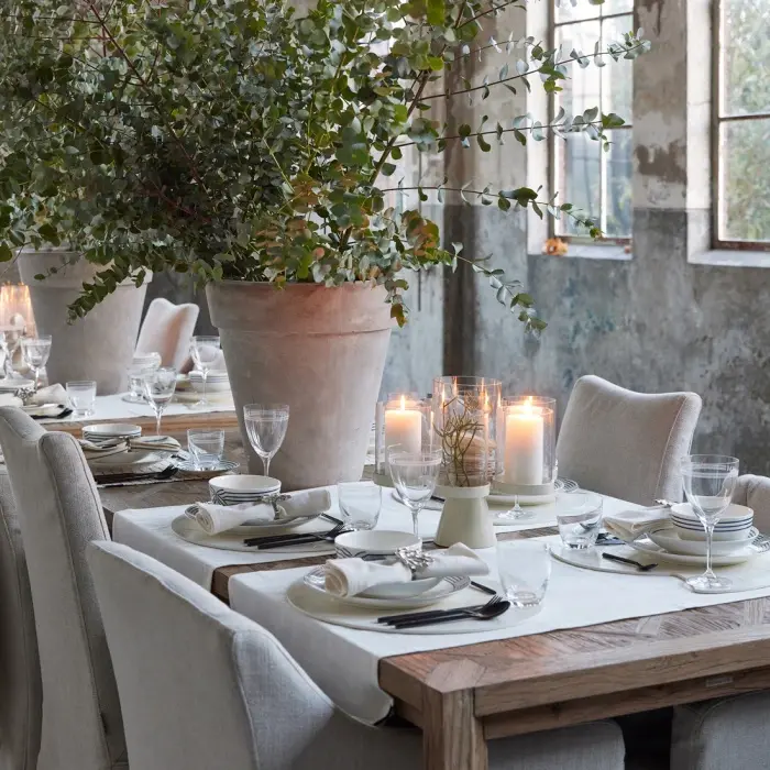 Riviera Maison Servetten RM Classic Wit 2 Stuks