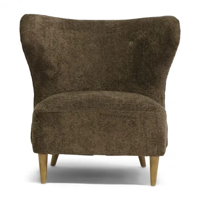 riviera maison Soho Oorfauteuil Umber Brown