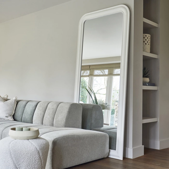 Riviera Maison Spiegel Place Vendôme Wit 220x100CM