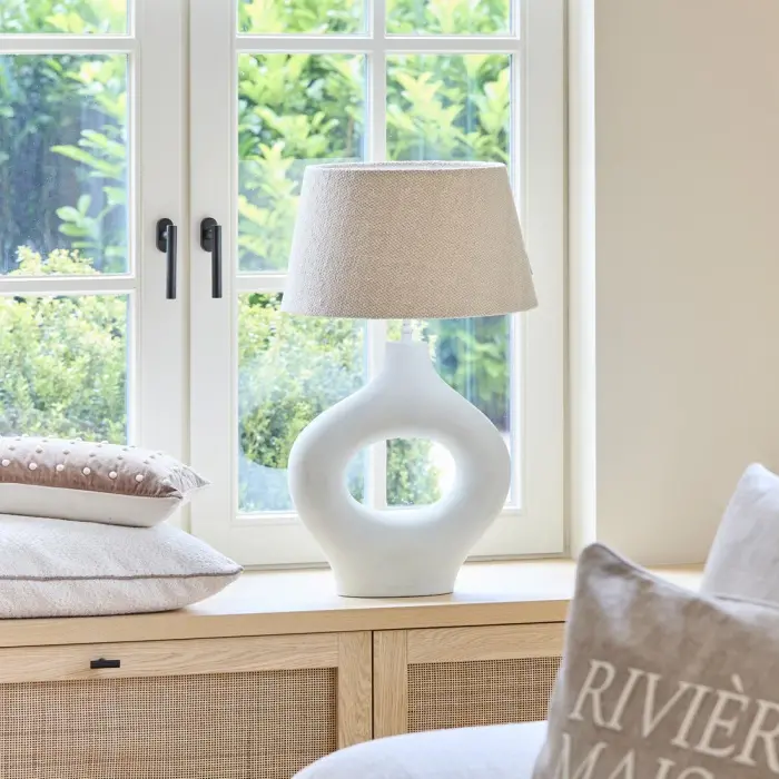 Riviera Maison Tafellamp Daphne Wit
