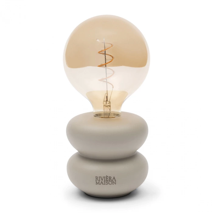 riviera maison Tafellamp Finley Bulb LED
