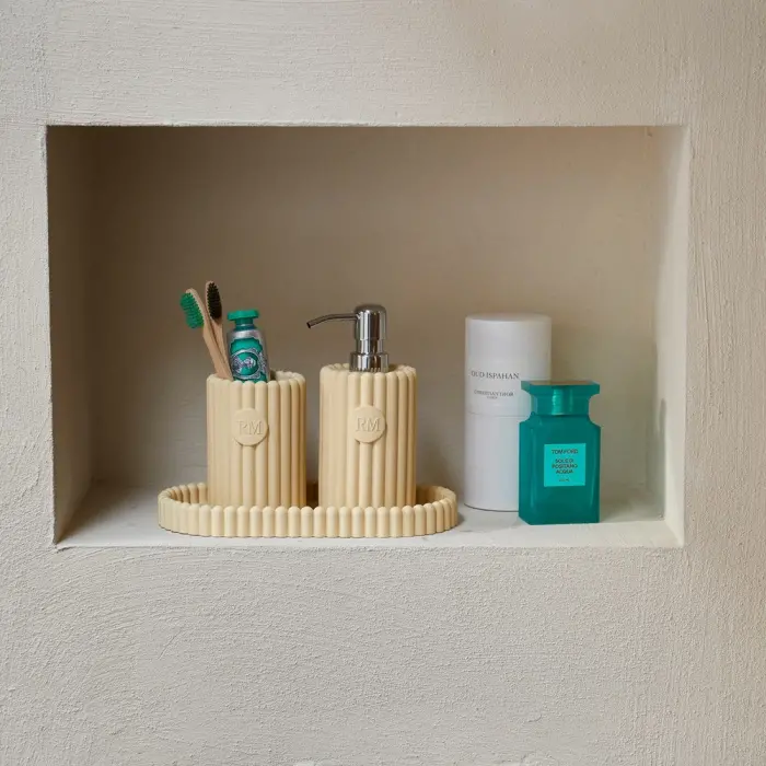 Riviera Maison Tray RM Elegance Soap & Toothbrush