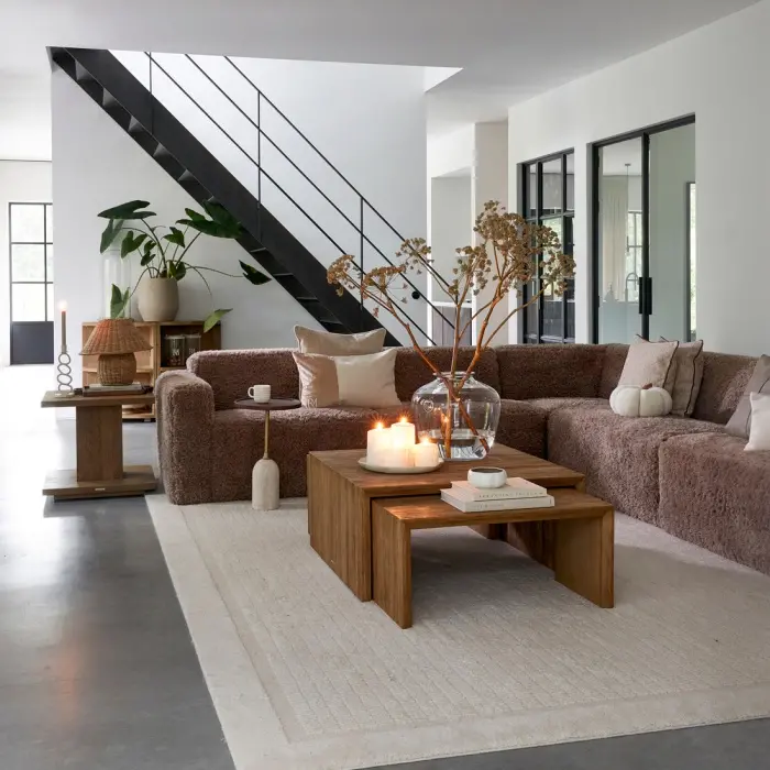 Riviera Maison Vloerkleed Giovanni 240x160CM Crème