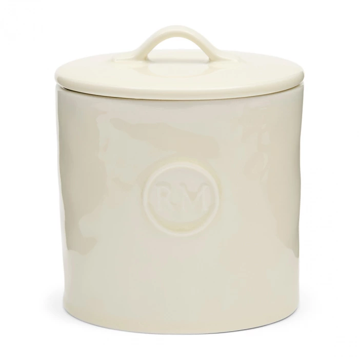 riviera maison Voorraadpot Portofino Wit S