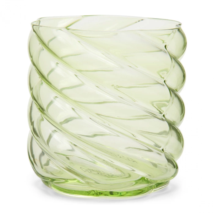 riviera maison Waxinelichthouder Swirl Lichtgroen