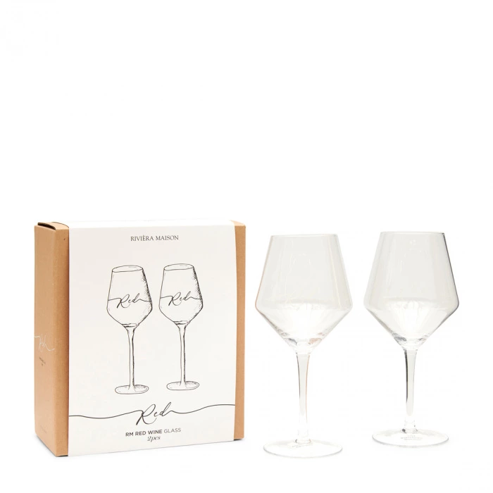 Riviera Maison Wijnglas RM Red 2 Stuks
