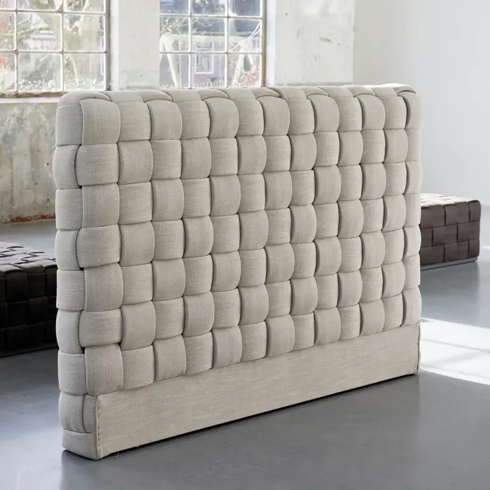 Riviera Maison Room 48 Headboard Mouliné Linen Fabulous Flax