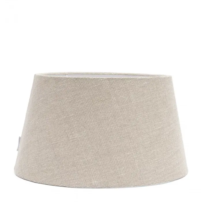 riviera maison Toelopende lampenkap Linnen flaxkleurig 45x25