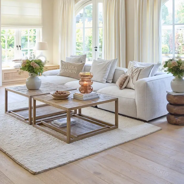 Riviera Maison Vloerkleed Giovanni 400x300 Cm Creme