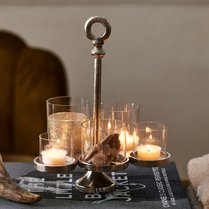 Riviera Maison Windlicht Lisbon Multiple Hurricane S