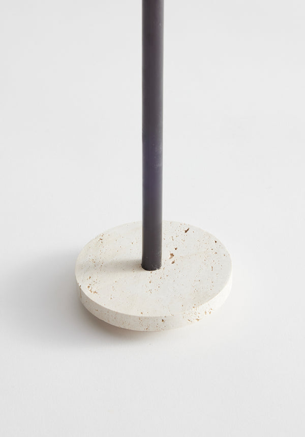 Róhe Dish Candleholder Small | Travertine