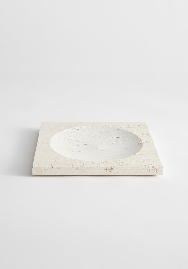 Róhe Medium Tray | Travertine