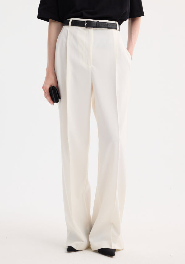 Róhe Mid-waist Tailored Trousers | Off White