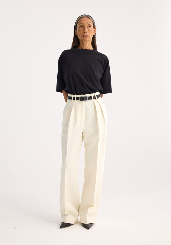 róhe oversized cotton t-shirt | black