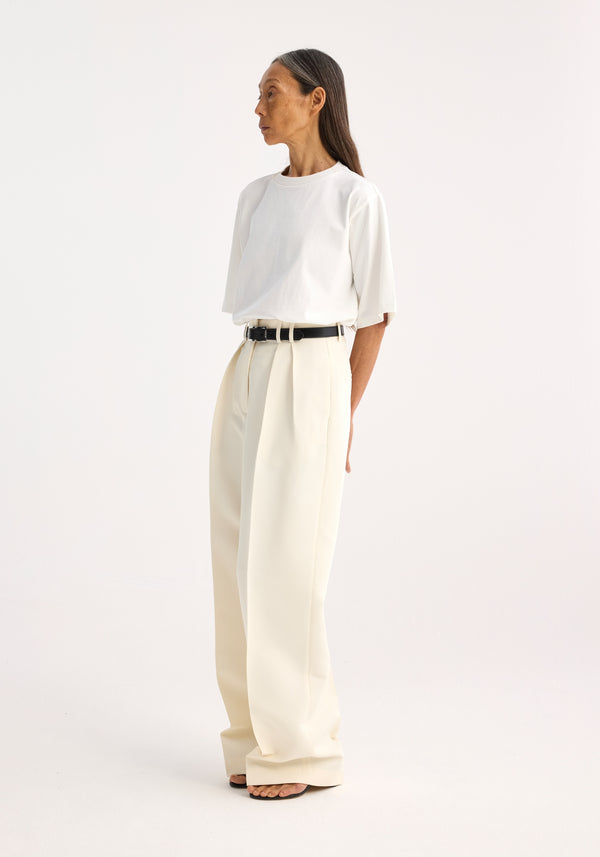 Róhe Oversized Cotton T-shirt | Optic White