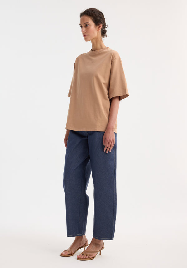 Róhe Oversized Cotton T-shirt | Powder