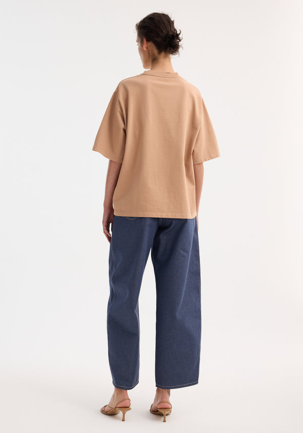 Róhe Oversized Cotton T-shirt | Powder