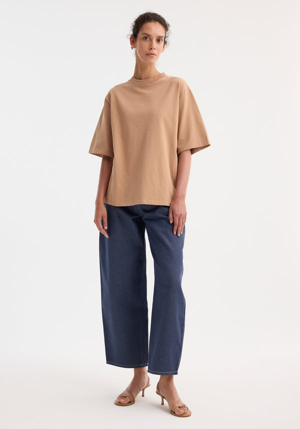 róhe oversized cotton t-shirt | powder