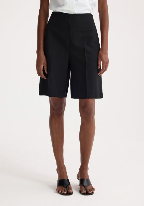 Róhe Palazzo Shorts | Black