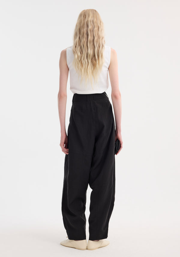 Róhe Parachute Trousers | Black